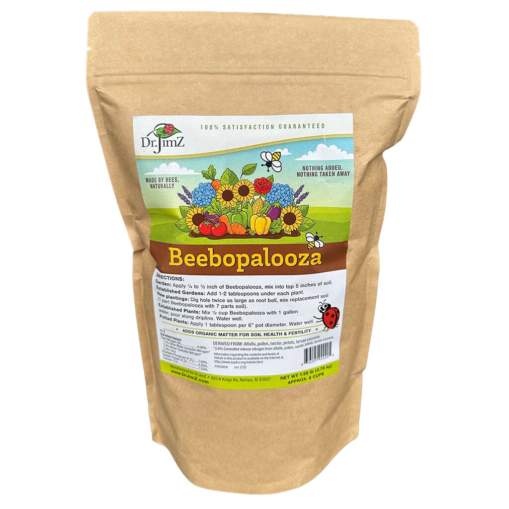 Beebopalooza | Natural Fertilizer Made By Bees Fertilizer Dr. JimZ