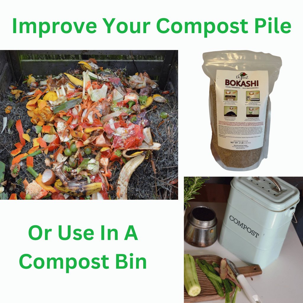 Dr. JimZ Bokashi® | Fermented Compost | Compost Accelerator